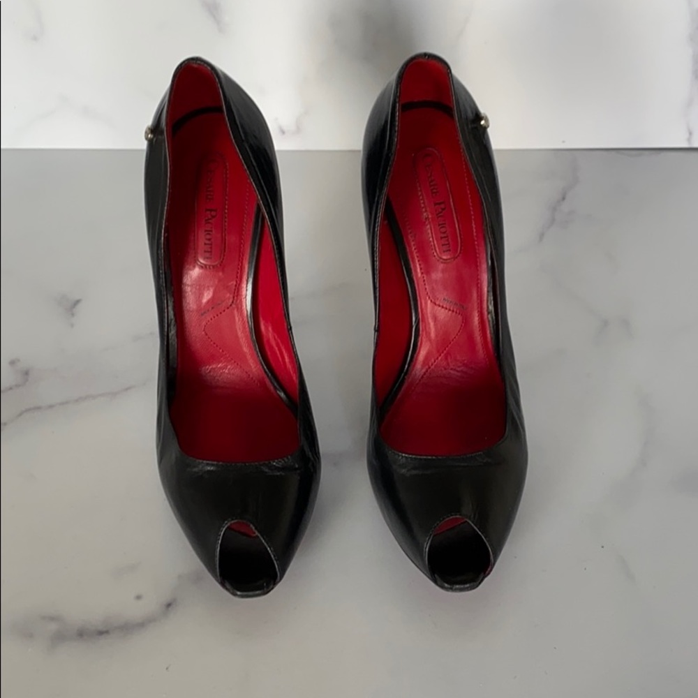 Cesare Paciotti PeepToe Pumps - Picture 4 of 8